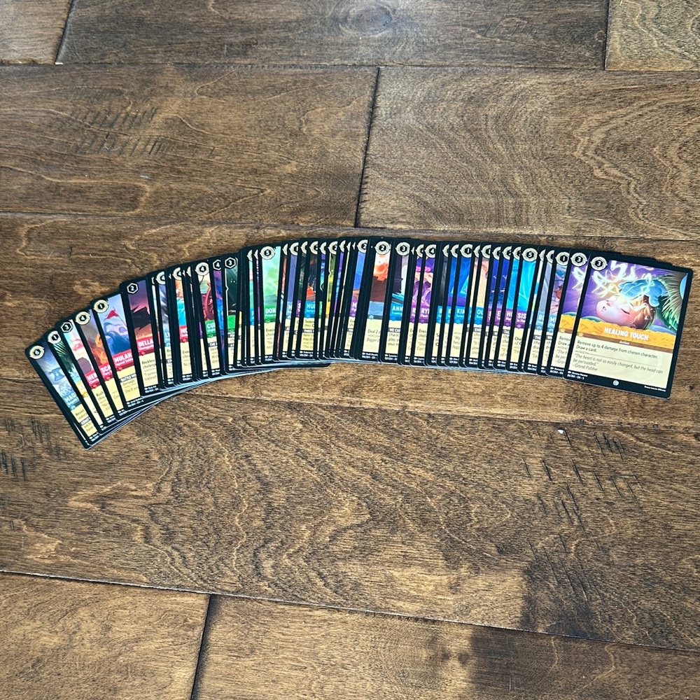 Disney Lorcana-Set of 60 cards. NEW- never played